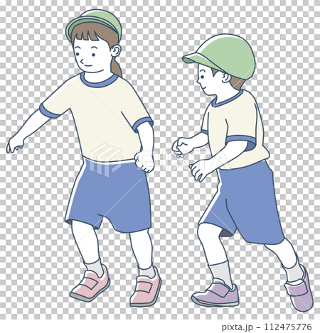幼児の運動会02 112475776