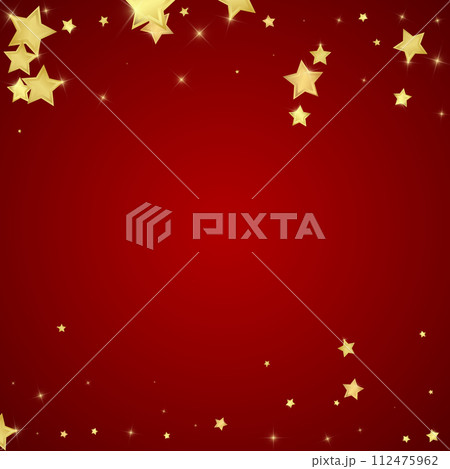 Magic stars vector overlay. Gold stars scattered Magic stars vector overlay. Gold stars scattered 112475962