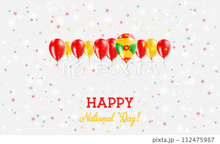 Grenada Independence Day Sparkling Patriotic Grenada Independence Day Sparkling Patriotic 112475987