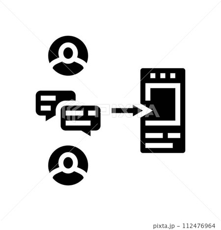 wizard of oz testing ux ui glyph icon vector illustration wizard of oz testing ux ui glyph icon vector illustration 112476964