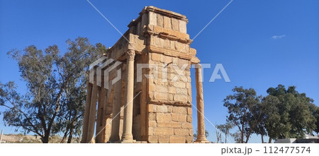 The Capitol Temples Capitolium, Roman ruins of Sbeitla, Sufetula, 2024 The Capitol Temples Capitolium, Roman ruins of Sbeitla, Sufetula, 2024 112477574