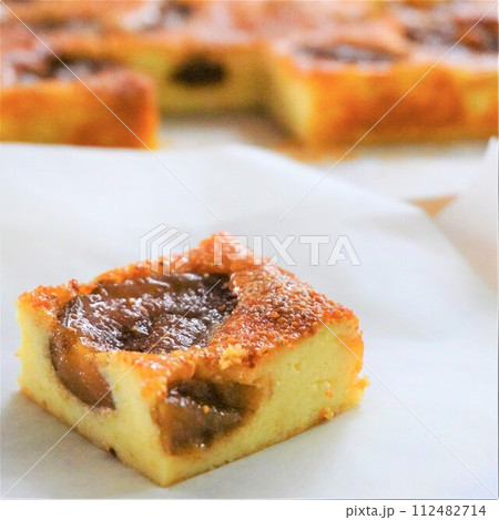 「イチジクのケーキ(断面)」 「イチジクのケーキ(断面)」 112482714