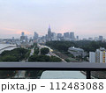 【東京都】ホテルから眺める都心の夕景 112483088