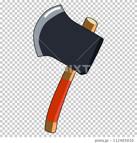 Wooden axe 112483810