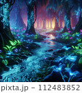 幻想的な緑の世界が美しい「AI生成」 112483852