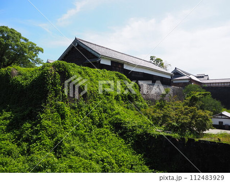 日本三名城のひとつ、復活を遂げた熊本城の風景 日本三名城のひとつ、復活を遂げた熊本城の風景 112483929