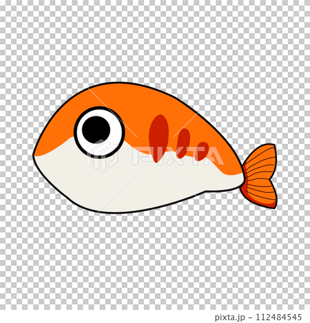 Cute cartoon fish icon. Sea ocean animal. Baby kids collection. Flat design. White background. Isolated. Cute cartoon fish icon. Sea ocean animal. Baby kids collection. Flat design. White background. Isolated. 112484545