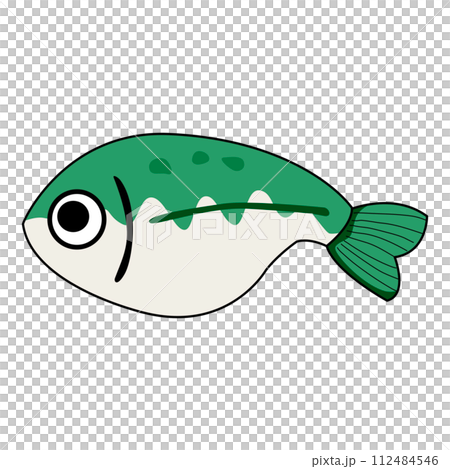 Cute cartoon fish icon. Sea ocean animal. Baby kids collection. Flat design. White background. Isolated. Cute cartoon fish icon. Sea ocean animal. Baby kids collection. Flat design. White background. Isolated. 112484546
