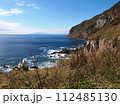 函館の名所　秋の立待岬 112485130