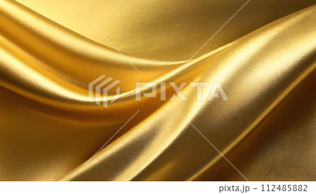 金　黄金　ゴールド　クロス　生地　布 112485882