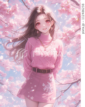 春の息吹と桜の微笑み 112486238