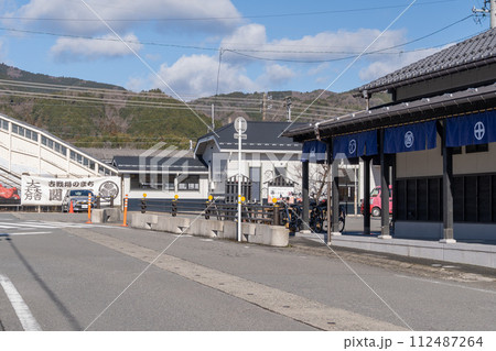 駅前風景 関ケ原駅 駅前風景 関ケ原駅 112487264