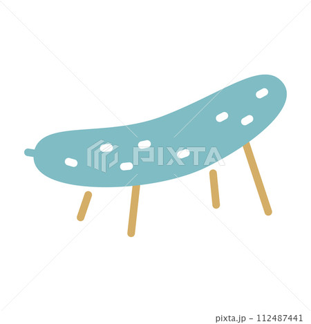 精霊馬のキュウリベクターアイコン 112487441