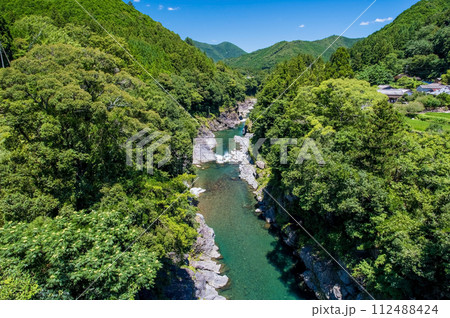 大台町・宮川沿いの夏《宮川上流・領内峡》 112488424