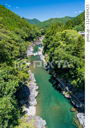 大台町・宮川沿いの夏《宮川上流・領内峡》 大台町・宮川沿いの夏《宮川上流・領内峡》 112488425