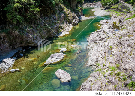 大台町・宮川沿いの夏《宮川上流・領内峡》 112488427