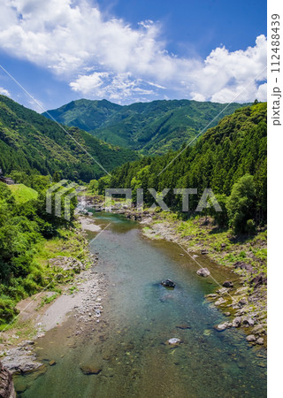 大台町・宮川沿いの夏《宮川上流・領内峡》 112488439