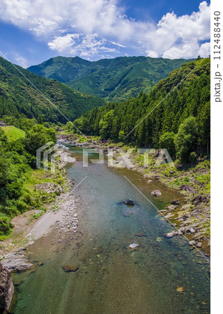 大台町・宮川沿いの夏《宮川上流・領内峡》 大台町・宮川沿いの夏《宮川上流・領内峡》 112488440