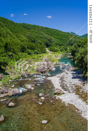 大台町・宮川沿いの夏《宮川上流・領内峡》 112488441