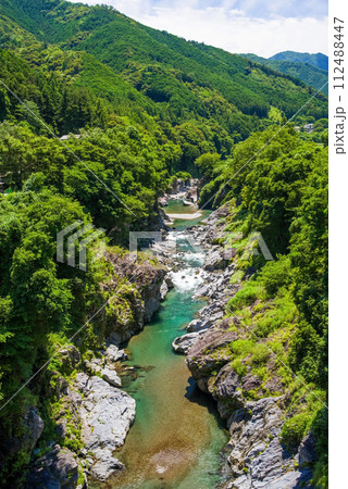 大台町・宮川沿いの夏《宮川上流・領内峡》 112488447