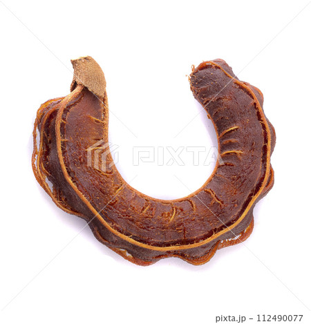 sweet tamarind isolated on a white background sweet tamarind isolated on a white background 112490077