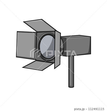 clean studio light cartoon vector illustration 112491115