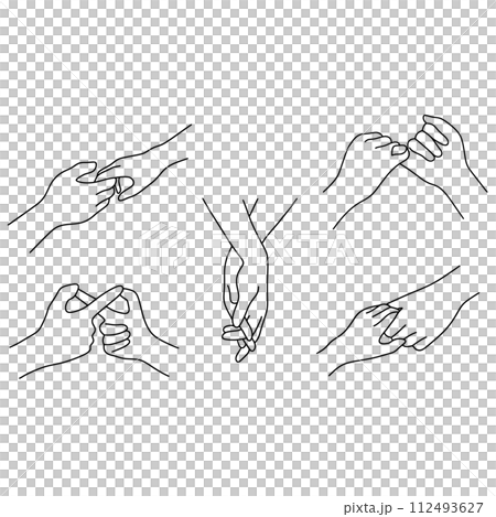 mother hands with daughter, holding hands minimal line drawing png 112493627