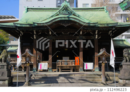 鐵砲洲稲荷神社 本殿 東京都中央区湊 鐵砲洲稲荷神社 本殿 東京都中央区湊 112496223