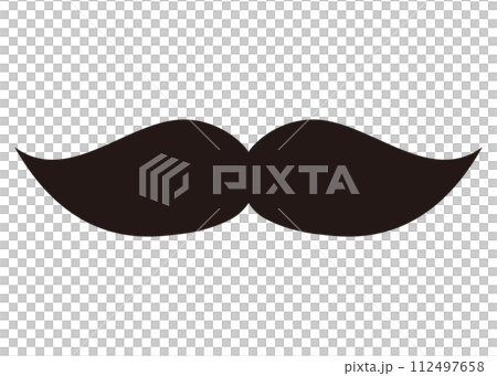 simple beard illustration 112497658