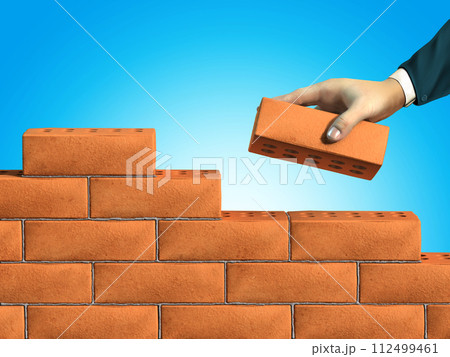 Wall building Wall building 112499461