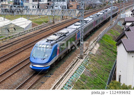特急列車　走行イメージ 112499692