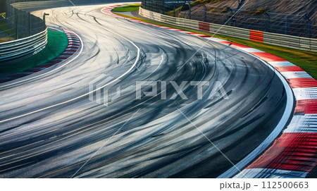 モータースポーツのレース場 112500663