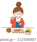 妊娠中の食事 112500887