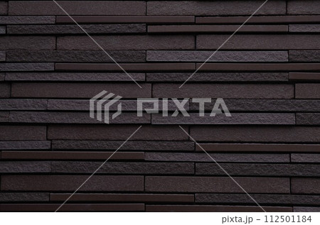 窯業系サイディング凹凸表情の接着張りボーダータイル1 112501184