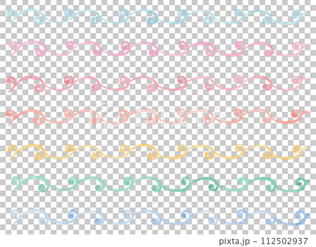 [水彩]阿拉伯式花紋圖案插圖集 112502937