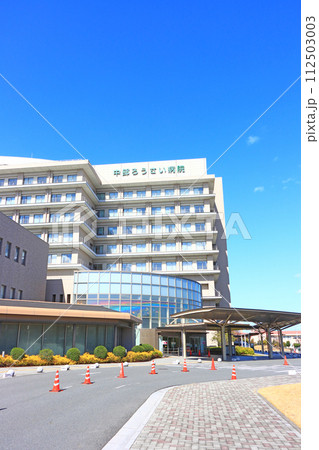 愛知県名古屋市、中部労災病院の風景 112503003