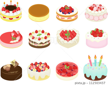 ホールケーキセット ホールケーキセット 112503437