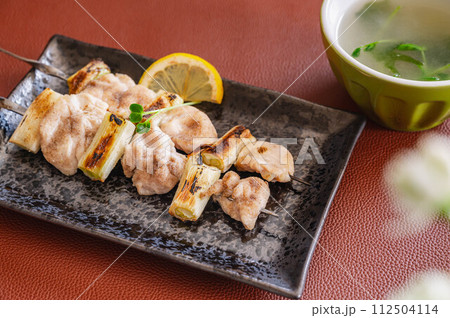 鶏のささみのねぎまとスープ 112504114