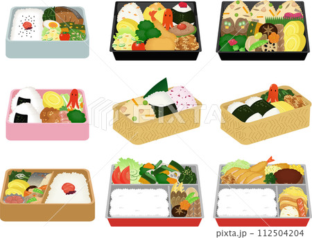 お弁当セット 112504204