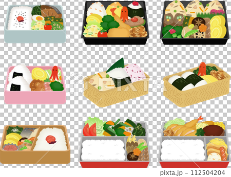 お弁当セット 112504204