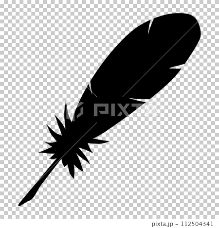 quill silhouette quill silhouette 112504341