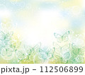 蝶が舞う背景イラスト 112506899