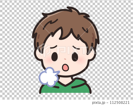 一個疲憊的年輕人的插圖 112508221