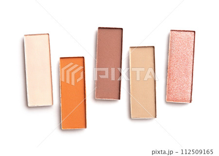 Eye shadow isolated on white background Eye shadow isolated on white background 112509165