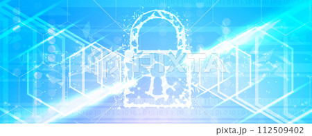 Cyber security and information or network protection. Future cyber technology web services for business and internet project 112509402