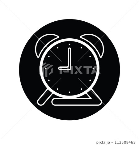 Alarm clock icon 112509465