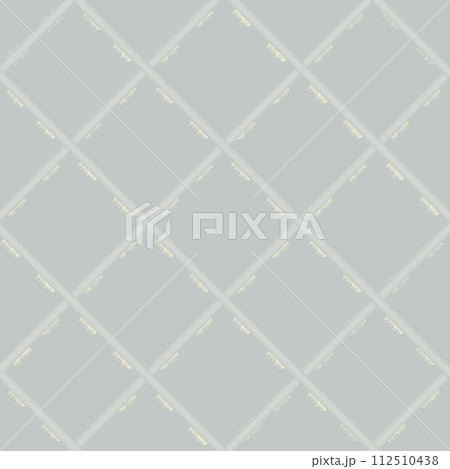 Abstract arabesque seamless pattern. Artistic ripple line with geometric shapes. Linea fabric texture Abstract arabesque seamless pattern. Artistic ripple line with geometric shapes. Linea fabric texture 112510438