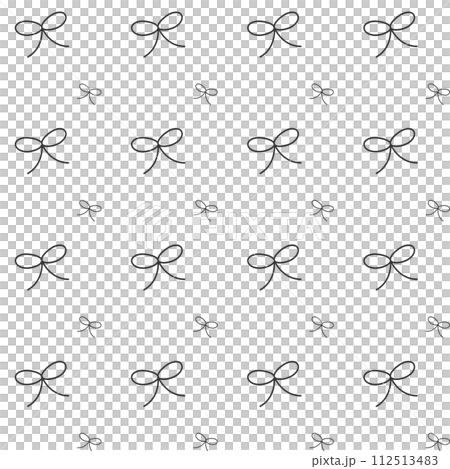 Monochrome ribbon line drawing pattern Monochrome ribbon line drawing pattern 112513483