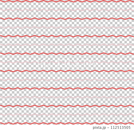 red jagged lines pattern 112513505
