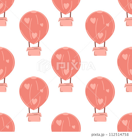 Seamless pink pattern for Valentines Day 112514758